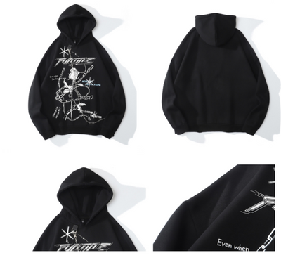 Sudadera Estampada Oversize Cómoda y Desenfadada - Image 3