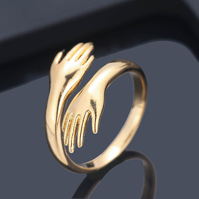 Anillo de Dos Manos Elegante - Image 10