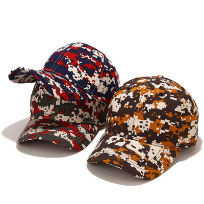 Gorra Casual Coreana para Mujer con Estampado Digital Grid - Image 13