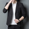 Blazer Casual Elástico Slim Fit Coreano para Hombre