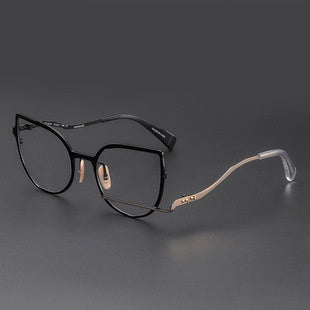 Lentes Graduados Marco Redondo Metálico - Diseño Fashion Versátil - Image 11