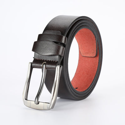 Cinturón Casual de Cuero Sintético para Hombre con Hebilla de Pasador - Image 6
