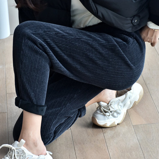Pantalones de Terciopelo Mink Gruesos y Cálidos para Mujer - Image 23