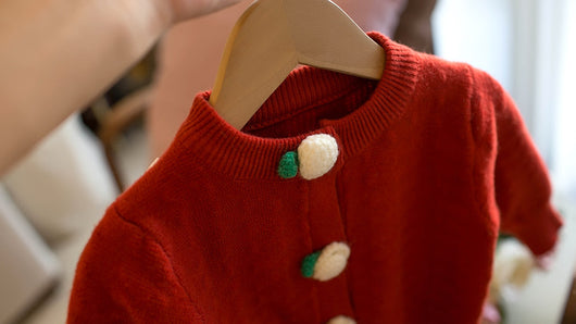 Cardigan Escolar de Cuello Redondo para Niñas - Colores Lisos - Image 14