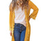 Cardigan Tejido Largo con Encaje Explosivo