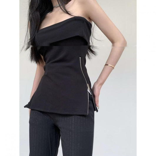 Blusa Tubular Casual para Mujer con Tirantes Ajustados - Diseño Slim Verano - Image 8