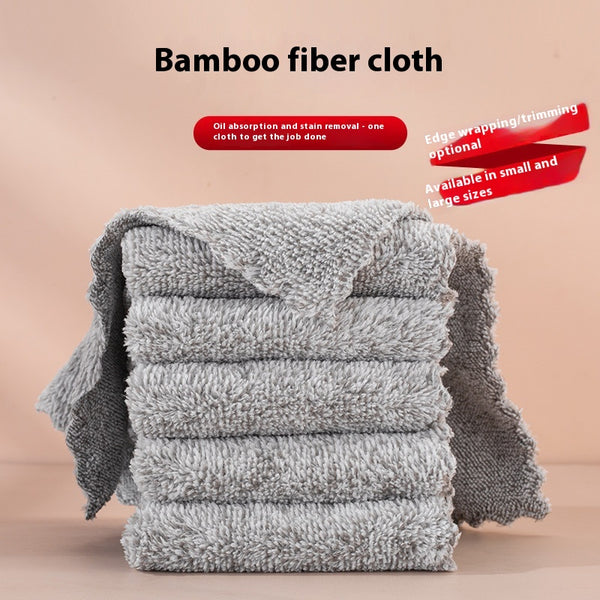 Paño de Carbón de Bambú Súper Absorbente y Resistente a Manchas