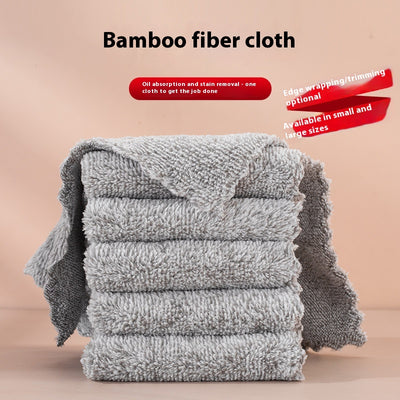 Paño de Carbón de Bambú Súper Absorbente y Resistente a Manchas