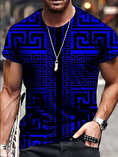 Playera Casual Estampada de Manga Corta para Hombre - Image 8