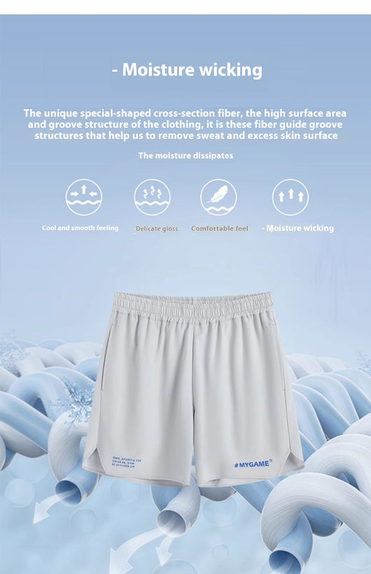 Shorts de Entrenamiento 4 Puntos para Hombre - Verano Secado Rápido Alta Elasticidad - Image 7
