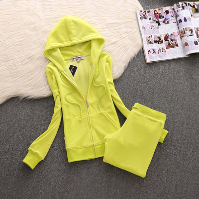 Traje Casual de Terciopelo Talla Grande - Conjunto de Dos Piezas Elegante - Image 21