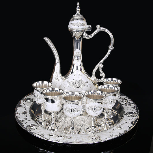 Set de Copas Retro para Vino y Licores - Regalo Elegante para Bodas - Image 3