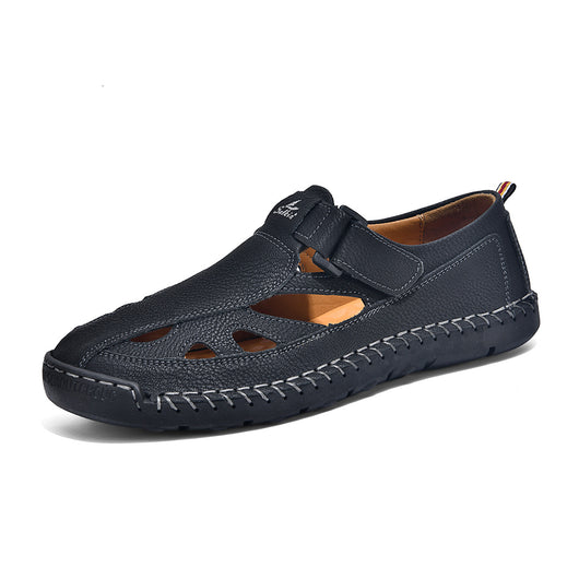 Sandalias Cerradas Tejidas a Mano para Hombre - Transpirables y Cómodas - Image 10