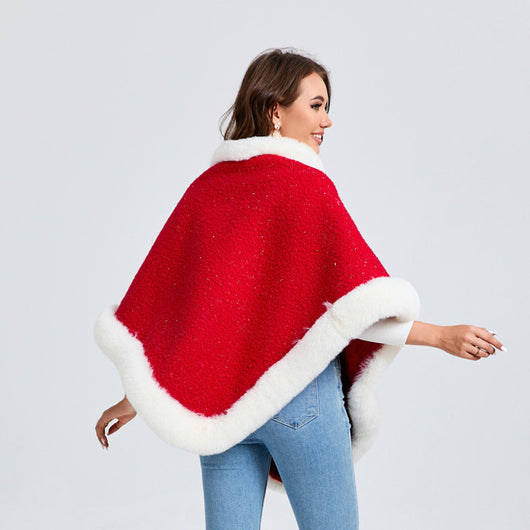 Capa Navideña Roja Estilo Festivo - Image 4