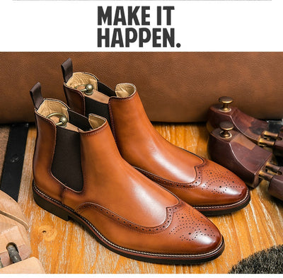 Botas Cortas de Invierno para Hombre Talla Grande con Forro Polar - Image 36