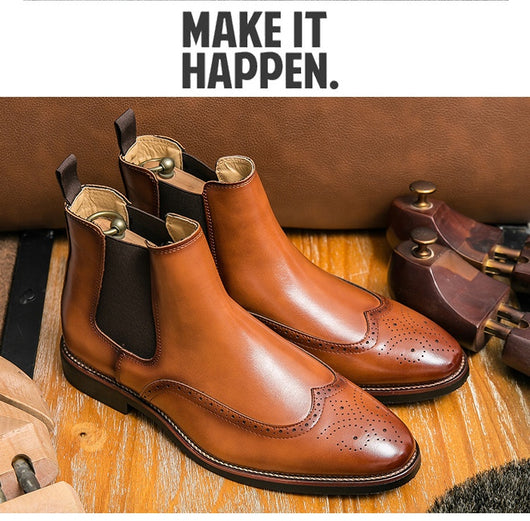 Botas Cortas de Invierno para Hombre Talla Grande con Forro Polar - Image 36