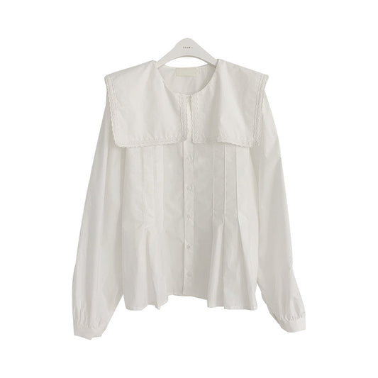 Blusa Retro de Encaje Diseño Exclusivo para Mujer - Image 2