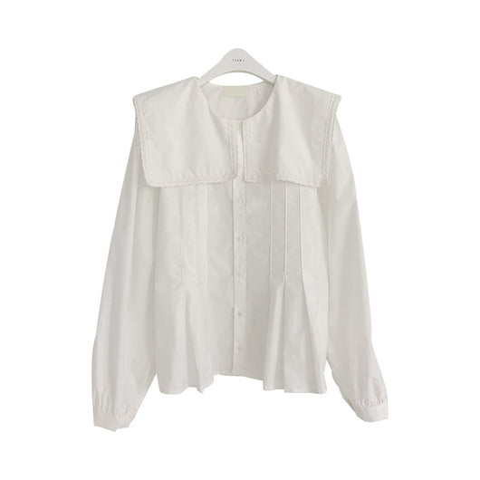 Blusa Retro de Encaje Diseño Exclusivo para Mujer - Image 2