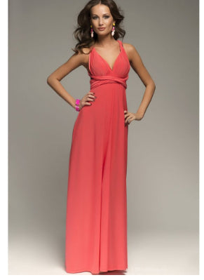 Vestido Largo Backless Multiusos para Fiestas y Bodas - Image 24
