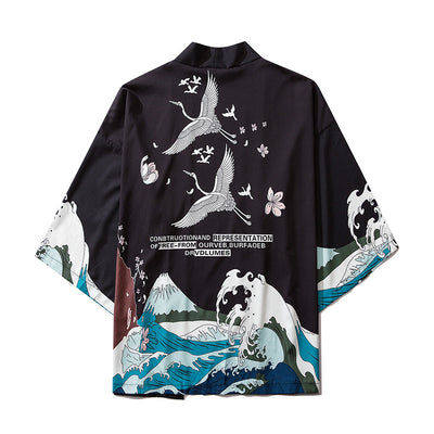Kimono de tres cuartos versátil y elegante - Image 8