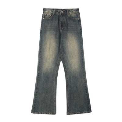 Jeans Holgados Azul Óxido Estilo Retro para Hombre - Image 5