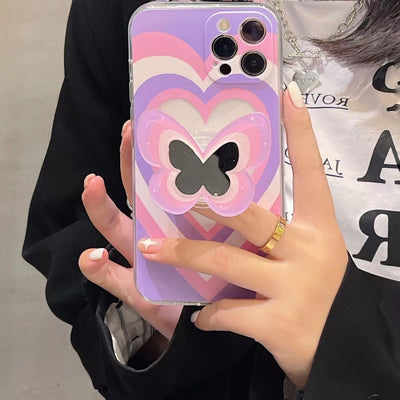 Funda Protectora de Silicona con Diseño Mariposa a Color - Image 5