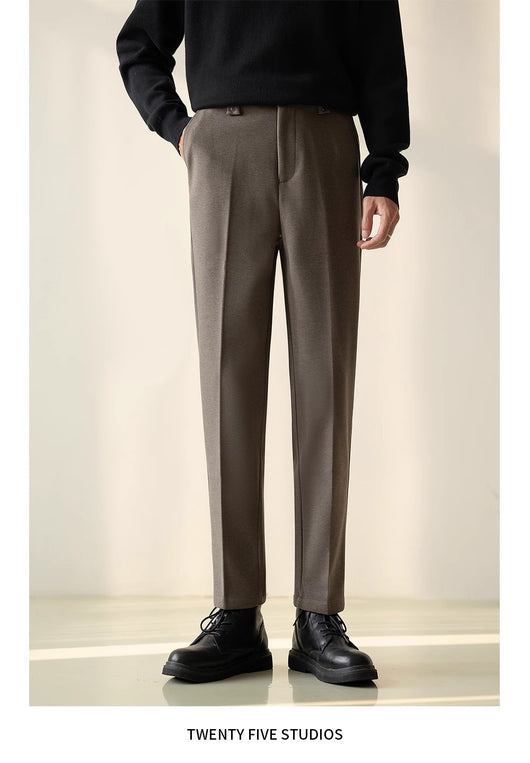 Pantalones de Vestir Casual Rectos para Hombre - Estilo Versátil - Image 21