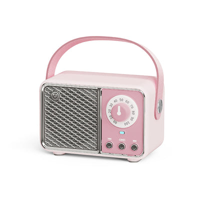 Altavoz Bluetooth Portátil Retro Mini Inalámbrico para Auto y Escritorio - Image 14