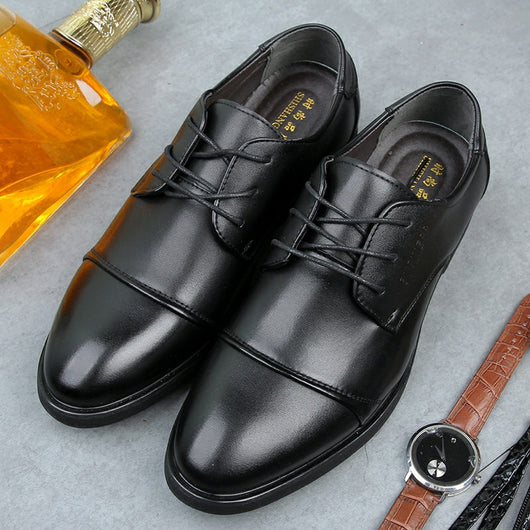 Zapatos Formales de Cuero para Hombre Talla Grande - Respirable y Cómodo - Image 3