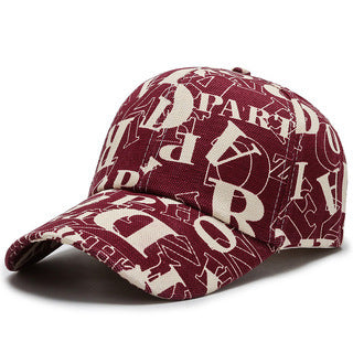 Gorra de Béisbol con Letras - Estilo Casual Moderno