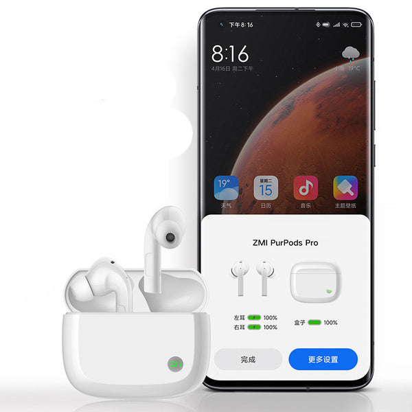 Auriculares Deportivos True Wireless con Cancelación de Ruido y Resistencia al Agua