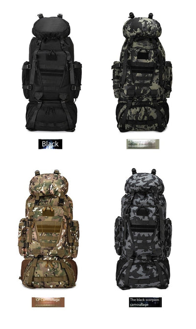 Mochila Táctica de Gran Capacidad para Aventuras al Aire Libre - Image 8