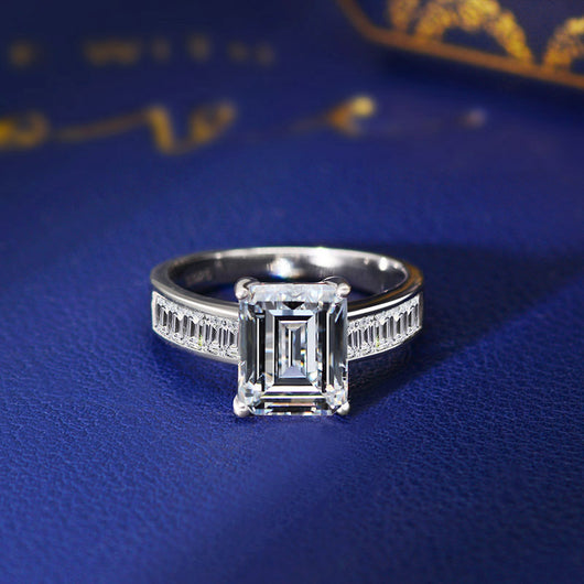 Anillo de Compromiso Rectangular - Image 10