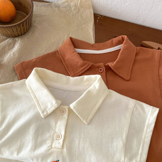 Playera Infantil Estilo Oeste con Rayas y Manga Corta - Image 19