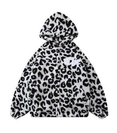 Abrigo de Algodón Estampado Leopardo Tide para Hombre - Image 5