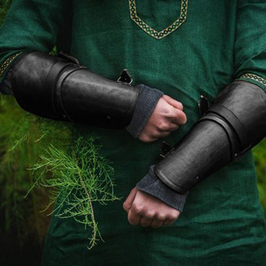 Guantes de Cuero PU Estilo Medieval Renacentista para Muñeca - Image 5