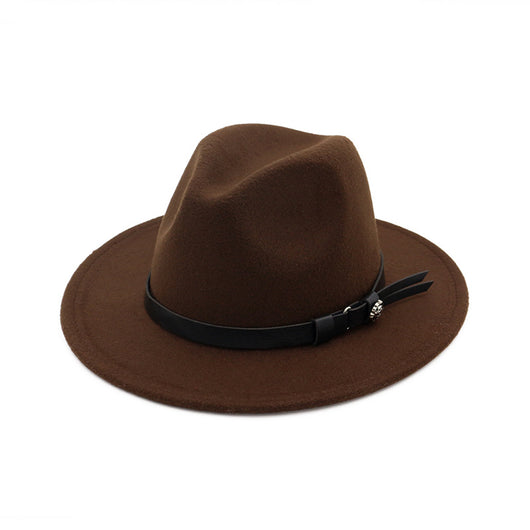 Sombrero Jazz de Ala Recta en Fieltro - Image 8
