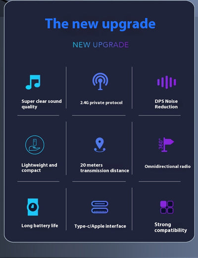 Micrófono Inalámbrico Bluetooth con Cancelación de Ruido - Image 19