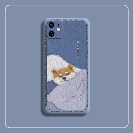 Funda de Silicona Líquida Shiba Inu a Prueba de Golpes - Image 3