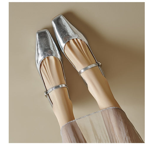Zapatos Mujer Punta Cuadrada con Tacón de 3cm - Image 22