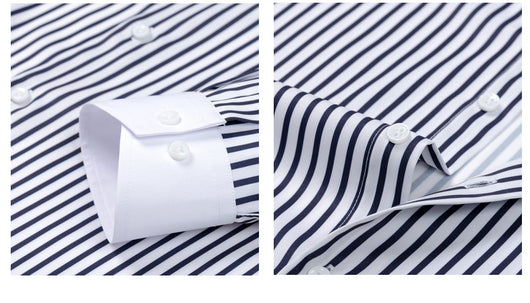 Camisa Ejecutiva de Manga Larga con Cuello Windsor, Stretch y Resistente a Arrugas - Image 27