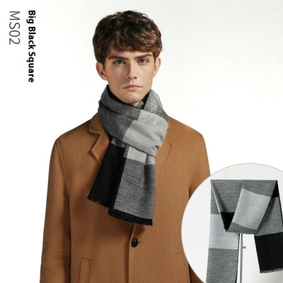 Bufanda Escocesa de Abrigo Suave con Toque Cashmere - Image 33