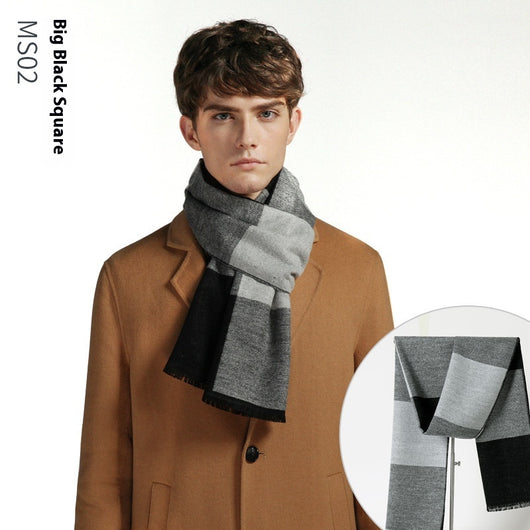 Bufanda Escocesa de Abrigo Suave con Toque Cashmere - Image 33