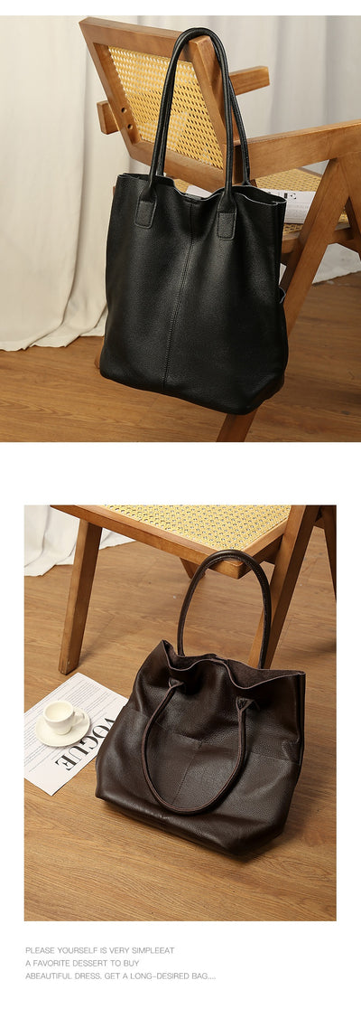 Bolso Bucket de Cuero Suave para el Día a Día - Image 13