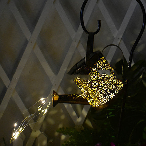 Lámpara Decorativa de Hierro Forjado con Diseño de Regadera - Image 8