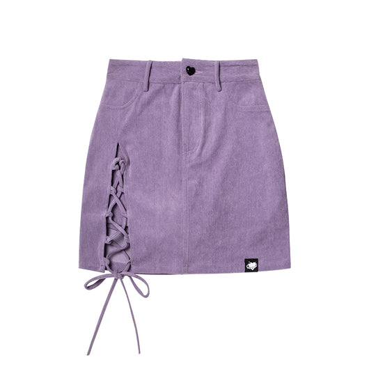 Falda Pantalón de Pana Elástica con Levanta Glúteos - Image 8