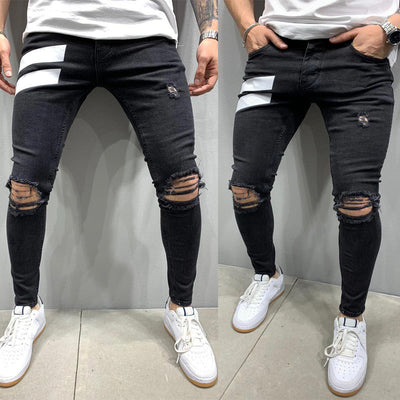 Pantalones Jogger Rotos para Niños con Cintura Elástica - Image 2