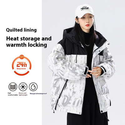 Chaqueta de Plumón de Pato 90% Blanca Luminosa - Image 3