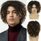 Peluca Completa de Rastas Sintéticas para Hombre - Fibra de Alta Calidad