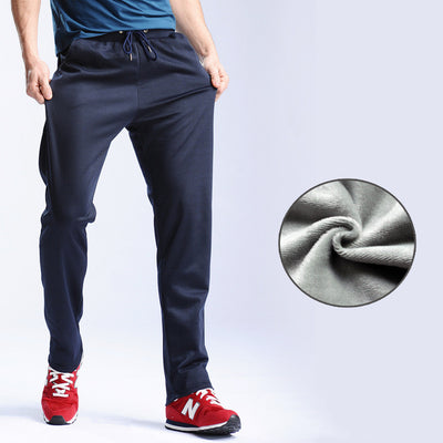 Pantalones Deportivos Plus Size con Forro Térmico - Estilo Europeo y Americano - Image 9